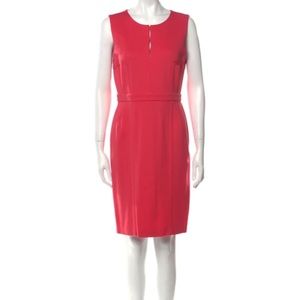 Tory Burch Pink career, office sheath sleeveless dress Size S